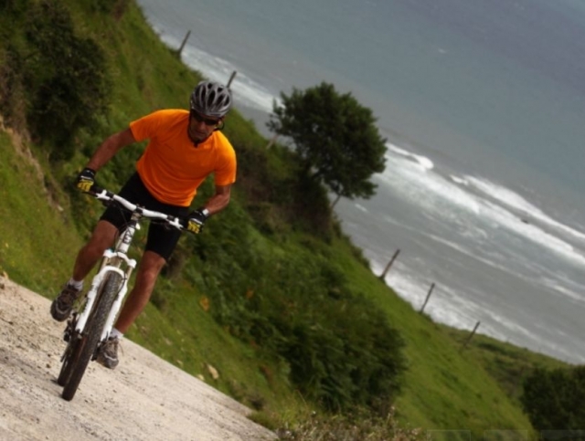 Subiendo la pendiente desde el mar